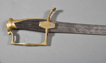 Staff officer's or general's saber, single-branch...