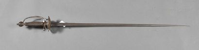 Court sword with openwork keyboard decorated...