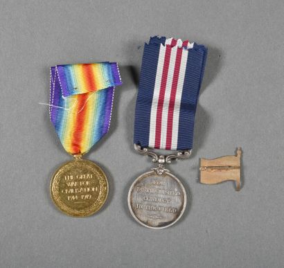 ANGLETERRE. Médaille de la VICTOIRE ou Interalliée,...