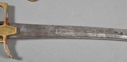 Staff officer's or general's saber, single-branch...