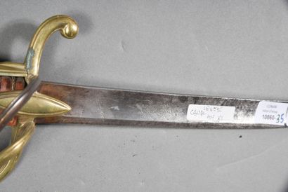 Light Cavalry Officer's saber, 3-pronged...