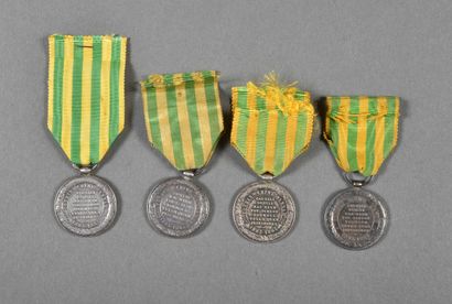 France. Médaille du TONKIN 1883/1885, lot...