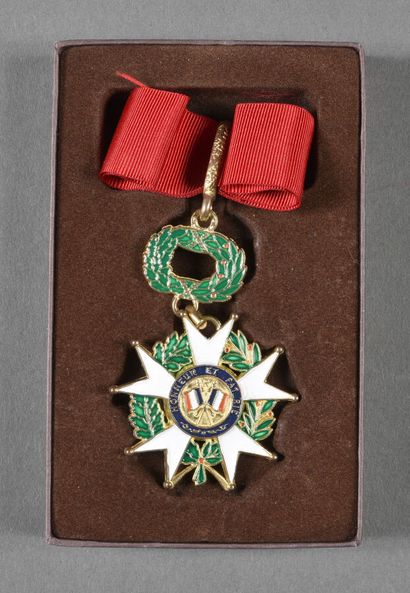 France. LEGION D'HONNEUR 3°REPUBLIQUE, commandeur,...