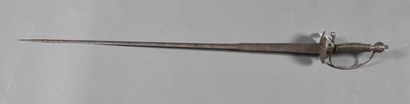 Court sword with openwork keyboard decorated...