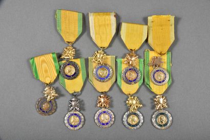 France. Médaille Militaire, 4°/5°REPUBLIQUE,...