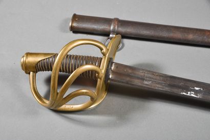 Heavy Cavalry saber mod.1816, station stamped...