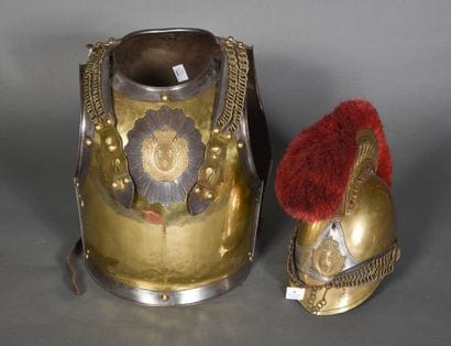 Ensemble de CARABINIER, mod.1825, casque,...