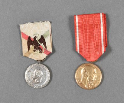 France. Médaille du Mexique 1862/1865, argent,...
