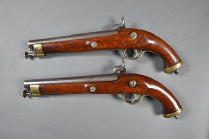 Paire de pistolets anglais de la Compagnie...