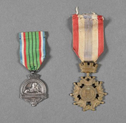 France. Médaille du siège de BELFORT 1870/1871,...