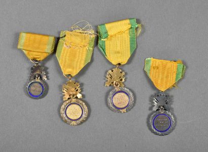 France. Médaille Militaire, à anneau, dont...