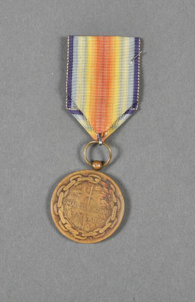 ROUMANIE. Médaille de la VICTOIRE, INTER...