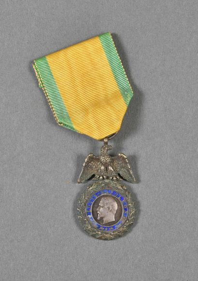 France. Médaille Militaire 2°EMPIRE, 2°type,...