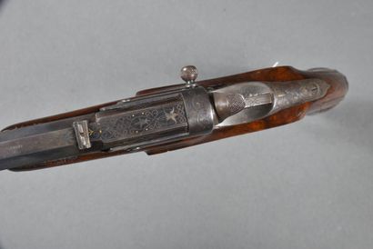 Pistolet de tir à percussion centrale, canon...
