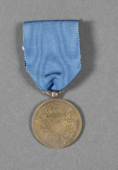 GRECE. Médaille de la bataille navale de...