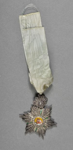 PERSE/IRAN. ORDRE du LION et du SOLEIL, 2°classe...