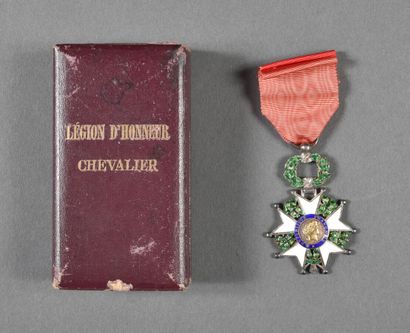France. LEGION D'HONNEUR 4°REPUBLIQUE, chevalier...