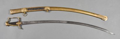 Staff officer's or general's saber, single-branch...