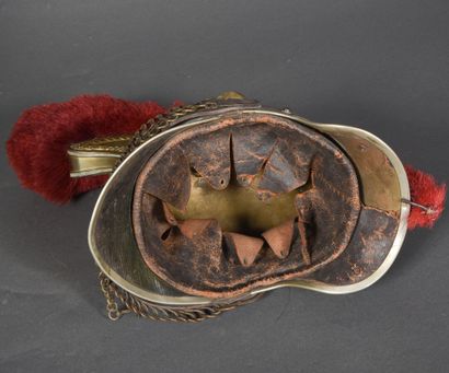 Ensemble de CARABINIER, casque mod.1858 marqué...