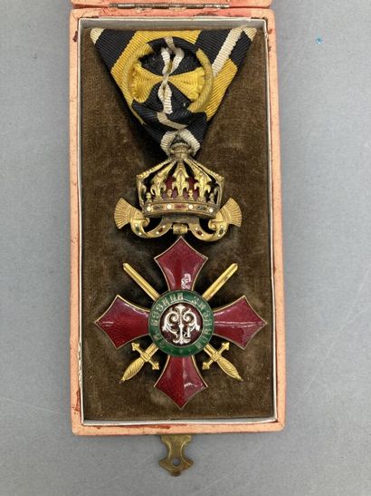 BULGARIE, ORDRE du MERITE MILITAIRE.1891,...