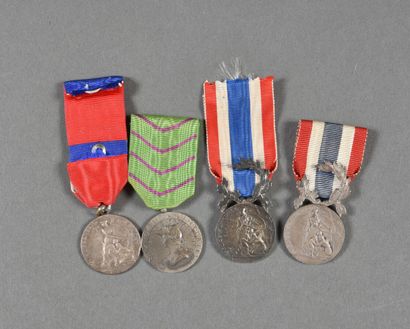 Médaille d'Honneur Pénitentiaire, argent,...