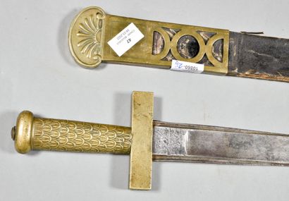 Sword-glaive of the ECOLE DE MARS style,...