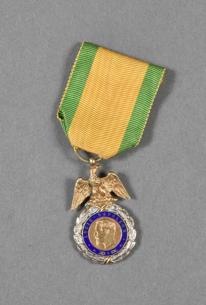 France. Médaille Militaire 2°EMPIRE, 2°type,...