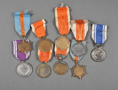 Médailles d'Honneur de l'Hygiène, Assistance,...