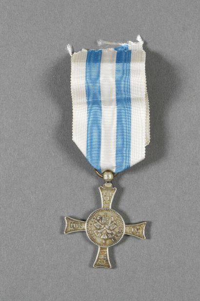 Italie. VATICAN. Croix de MENTANA, 1857,...