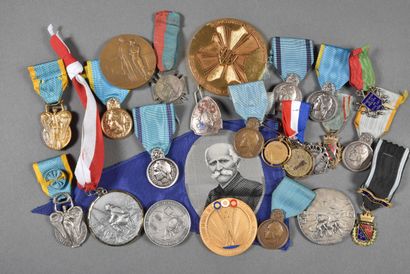 ORDRE DU MERITE SPORTIF, officier (1) argent,...