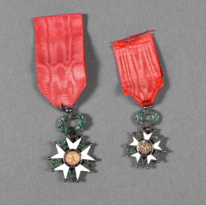 France. LEGION D'HONNEUR 3° REPUBLIQUE, chevalier...