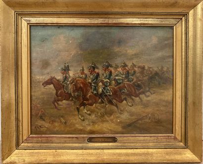 Alphonse de NEUVILLE.

Charge de cuirassier...
