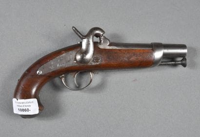 Pistolet de Gendarmerie 1842, platine 