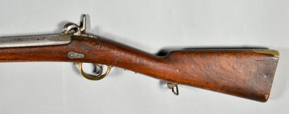 Gendarmerie musket with rear lock, breechblock...