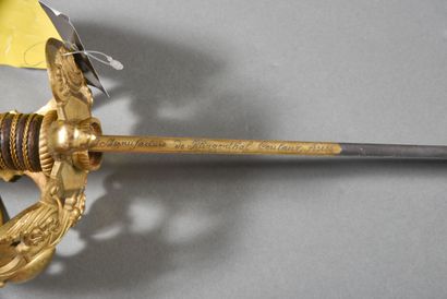 Regulation saber of senior officer of the...