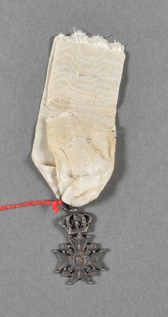 France. ORDRE DU LYS RESTAURATION, croix...