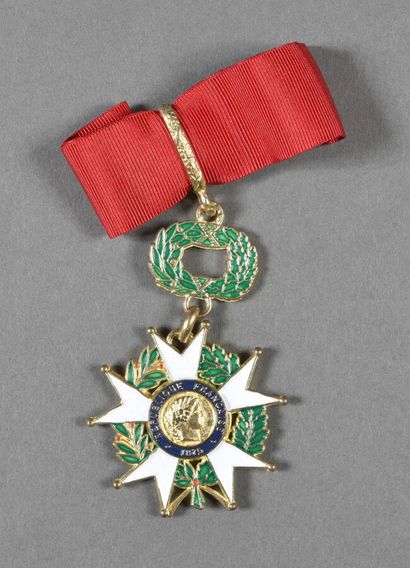 France. LEGION D'HONNEUR 3°REPUBLIQUE, commandeur,...