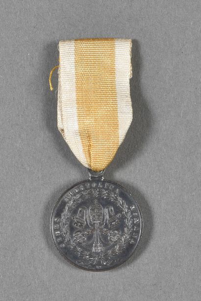 ITALIE. VATICAN. Médaille du siège de ROME,...