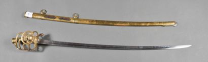 Royal Guard HORSE GRENADIER saber, brass...