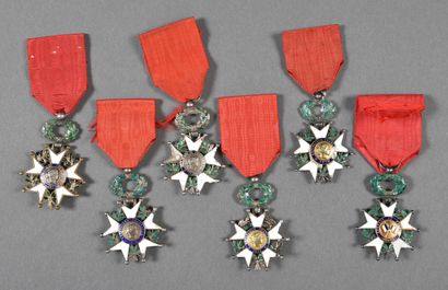 France. LEGION D'HONNEUR 3°REPUBLIQUE, chevaliers...