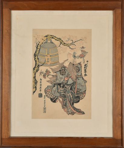 After Kiyohiro, print representing the actor...