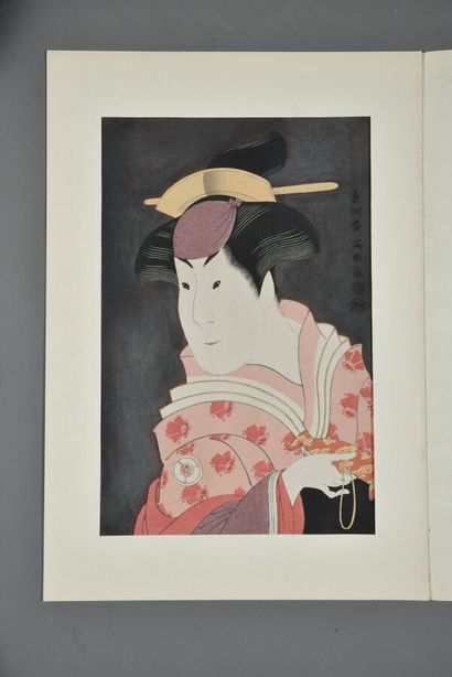 JAPANESE ESTAMPES - SHARAKU: Collection of...