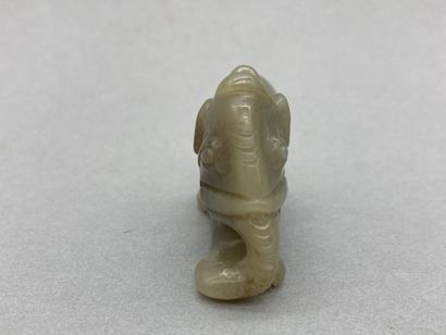 Jade subject representing an elephant.

China,...