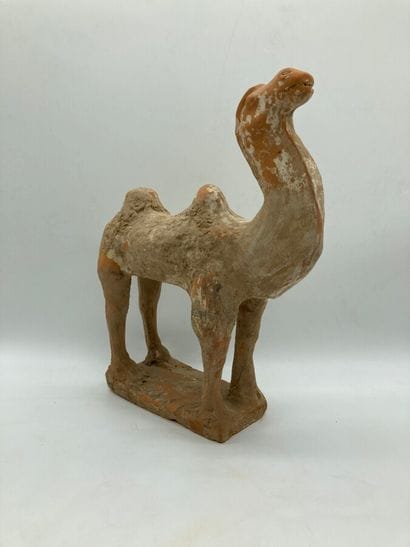 Red terracotta camel with earthy patina.

China,...