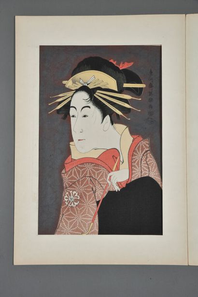 JAPANESE ESTAMPES - SHARAKU: Collection of...