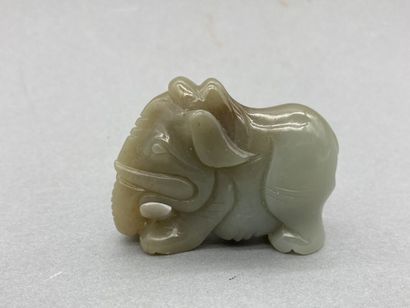 Jade subject representing an elephant.

China,...
