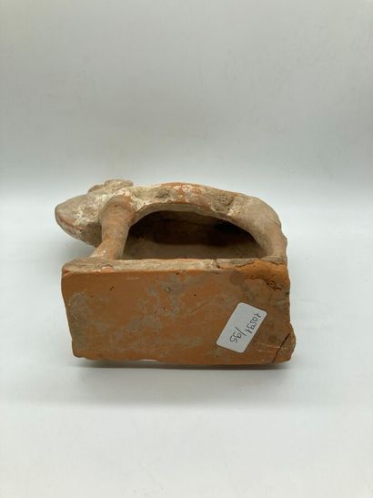 Red terracotta camel with earthy patina.

China,...