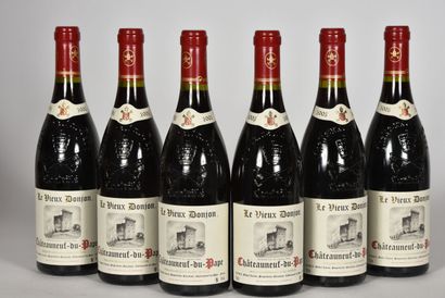 6 B CHÂTEAUNEUF DU PAPE Rouge Domaine le...