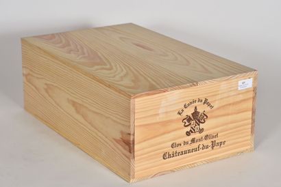 12 B CHÂTEAUNEUF DU PAPE CUVÉE DU PAPET (Caisse...
