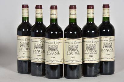 6 B BANDOL Rouge Domaine Tempier 2011

TVA...